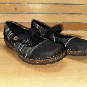 Aetrex Janine Sweater Mary Jane Flats US Size 8.5